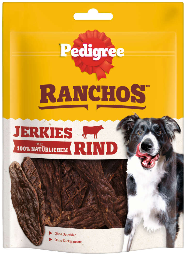 Pedigree Hundeleckerlis  Ranchos mit Rind 70G